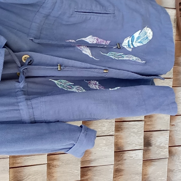 Cold Water Creek spring / fall coat - Picture 3 of 7